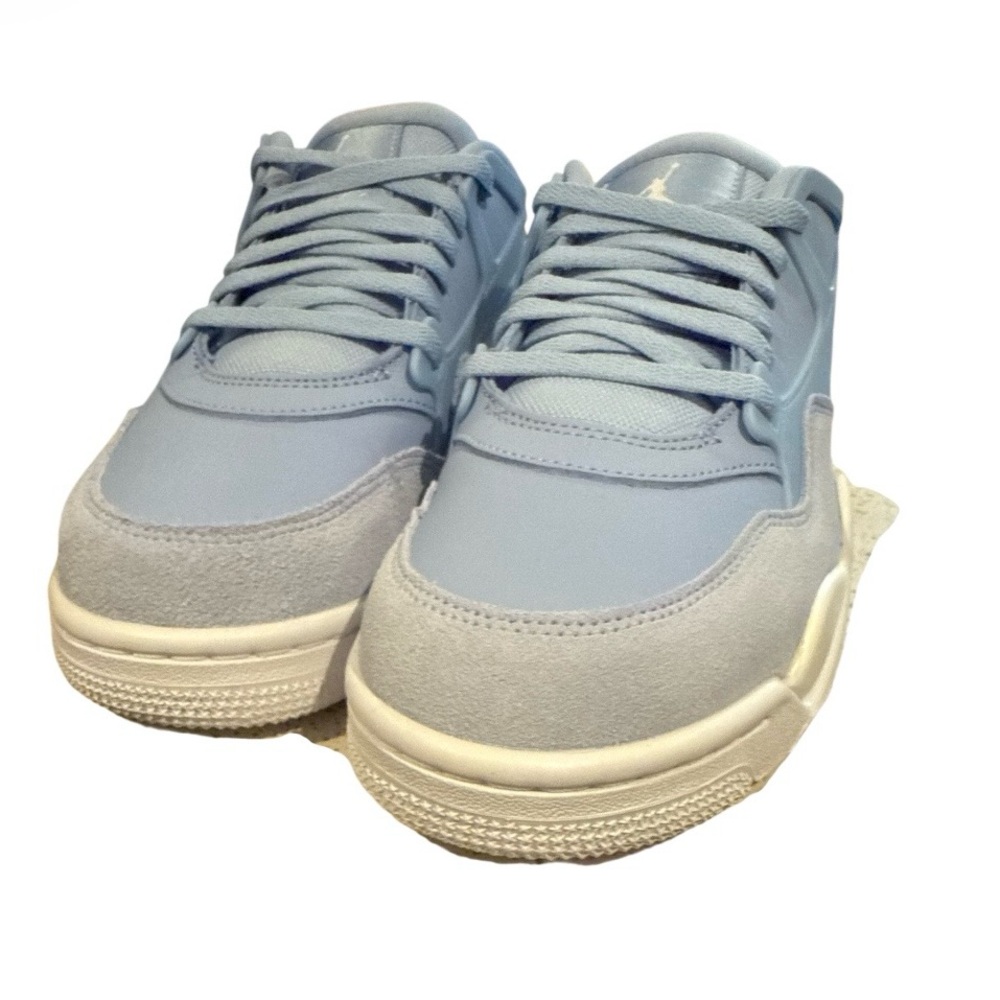 🆕 Air Jordan 4 RM Aluminum Blue Sneakers, Size 9.5 BNIB - Picture 2 of 8